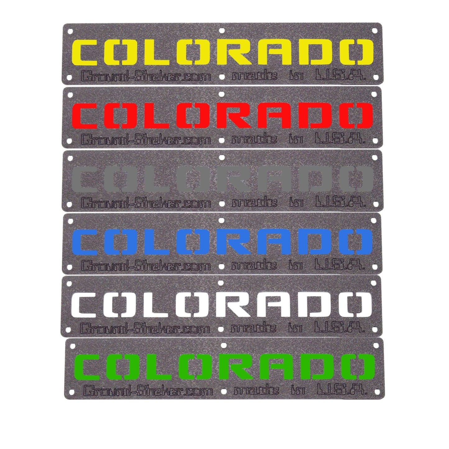 COLORADO PLATE