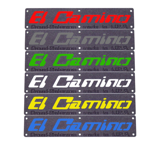 EL CAMINO PLATE