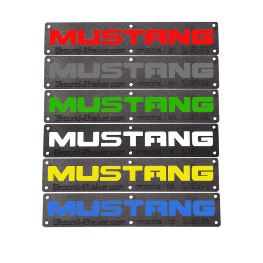 MUSTANG PLATE