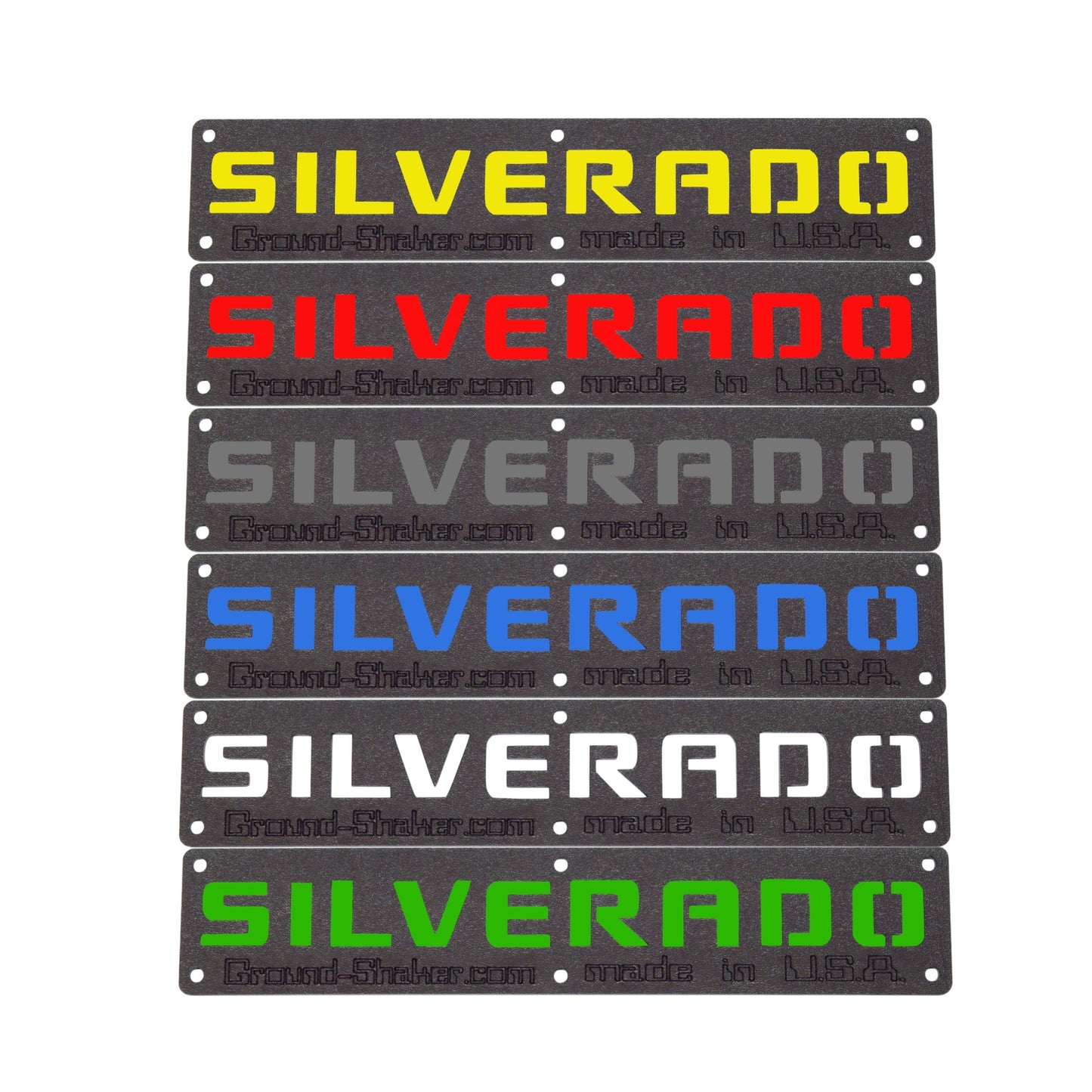 SILVERADO PLATE