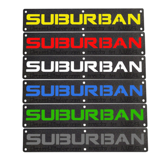 SUBURBAN PLATE