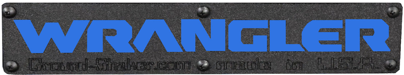 WRANGLER PLATE