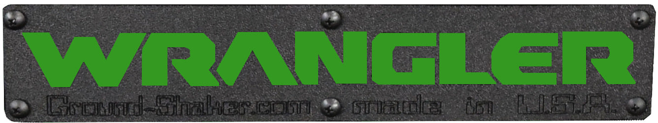 WRANGLER PLATE