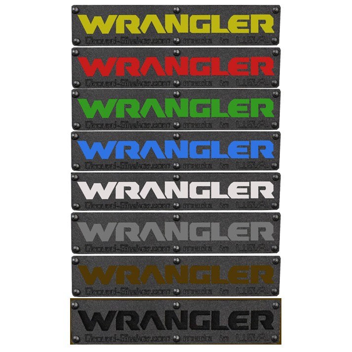 WRANGLER PLATE
