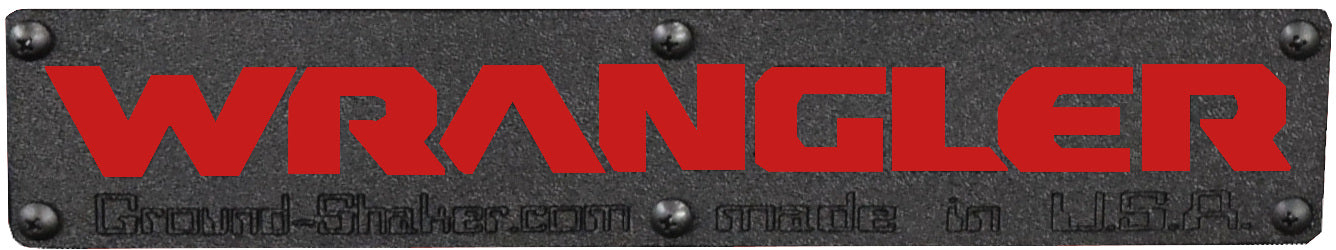 WRANGLER PLATE